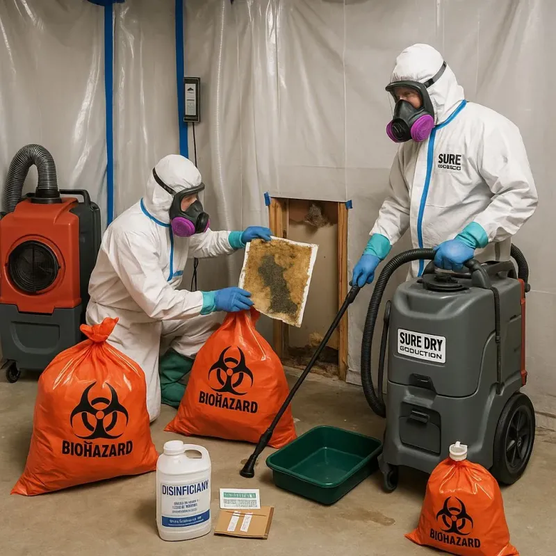 Contaminated Water Handling Protocols process in Ault, CO