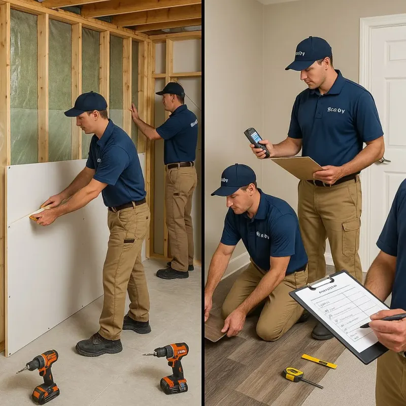 Repairs and Reconstruction process in Ault, CO